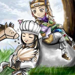 zhuge liang and yue ying bravo ! thumbs up!