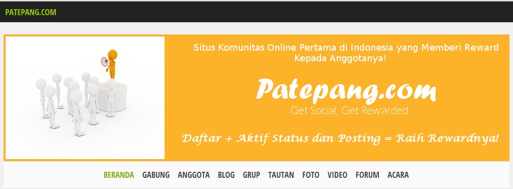 patepang.com Situs jejaring sosial Indonesia